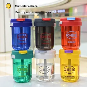 Garrafa de Água Plástica de 300ML com LOGO Personalizado para Presentes, Copo Ecológico para Fitness, Esportes e Caminhadas ao Ar Livre - Product Image 5