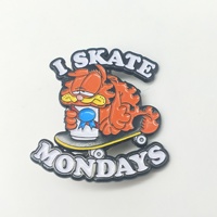 Desain gratis pin Enamel kartun lucu Enamel penjualan laris kreatif sederhana lencana pin logam Enamel