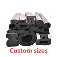 Bande d'étanchéité en mousse EPDM de type H, bande en mousse de caoutchouc nitrile résistante à l'usure et à l'huile pour ventouse de machine de protection sous vide