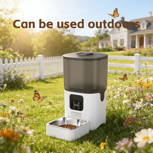 Comedero Automático Inteligente para Gatos Futurepets OEM/ODM de 6L con Control por WiFi y Aplicación, Alimentación Programada y Doble Fuente de Alimentación - Product Image 4