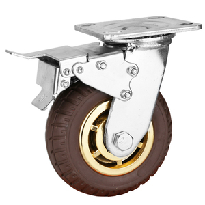 Chromé Pu Rouleau Boule Roulette <span class=keywords><strong>Pour</strong></span> Fauteuil Médical - Product Image 4