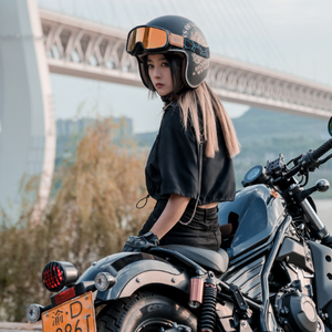 Venta al por mayor <span class=keywords><strong>Vintage</strong></span> 3/4 <span class=keywords><strong>Casco</strong></span> de motocicleta Certificación DOT Cascos Retro Cool Street <span class=keywords><strong>Casco</strong></span> de moda de alta calidad <span class=keywords><strong>Casco</strong></span> - Product Image 3