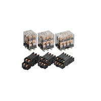 Relais de contrôle industriel ST13 10A avec contacts multipolaires et bobine AC/DC pour l'automatisation et les panneaux de distribution