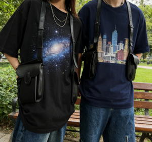 Nuova Borsa a Tracolla Multifunzionale Retrò in PU 2026, Borsa da <span class=keywords><strong>Uomo</strong></span> in Pelle Impermeabile Portatile con <span class=keywords><strong>Portafoglio</strong></span> e <span class=keywords><strong>Cintura</strong></span> - Product Image 1