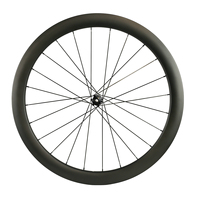 700C roues de frein à disque en carbone 50mm pneu roues de vélo de route avec verrouillage central avec rayon Sapim cx-ray 1465g