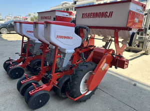 Semoir pneumatique multi-cultures à haute précision à 4 rangs sans labour avec système d'aspiration d'air pour le maïs, le soja et les arachides - Product Image 3