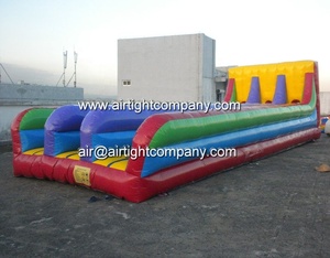 Bungee eseguire gonfiabili gara colorato, gonfiabile sport giochi interattivi - Product Image 2