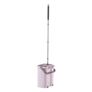 High Quality Mop Set Easy Cleaning Squeeze Magic Mop Bucket