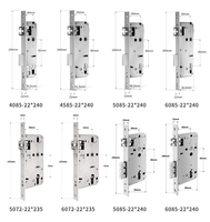 Cerradura Inteligente para Puerta Digital con Huella Dactilar y WiFi, Estándar Europeo, Cilindro Inteligente con Doble Aplicación Tuya y TT Lock, Longitud Ajustable