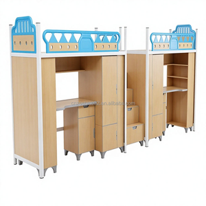 <span class=keywords><strong>Lit</strong></span> superposé Zoshine pour étudiants universitaires avec bureau, armoire et <span class=keywords><strong>escalier</strong></span> intégrés, <span class=keywords><strong>lit</strong></span> mezzanine de dortoir avec rangement - Product Image 6