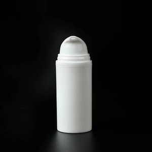 Vuoto nero PP plastica Airless pompa bottiglie 30/50/80/100/120/150 <span class=keywords><strong>ML</strong></span> per crema siero Shampoo confezione spessa bottiglia Airless - Product Image 2