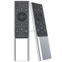 Télécommande à code fixe en alliage d'aluminium JCXK RCT1019 avec commande vocale Bluetooth et portée de 20 m pour lit intelligent, home cinéma et barre de son