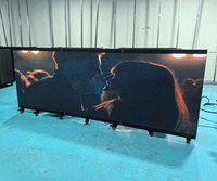Sechsfach Faltbarer LED DJ-Pult-Tisch mit Videowand-Display für Nachtclub, Bühne, Musikclub-Events