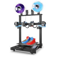 Sovol 3D multifonction indépendant double entraînement direct extrudeuse de métal SV04 IDEX imprimante 300x300x400mm mise à niveau automatique carte silencieuse