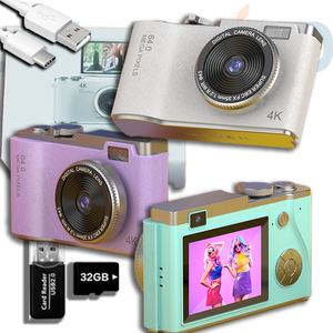Yuniq 2025 New 2.8Inch 4K HD Multi Language Photo Video High Capacity Battery for Music Student Adult College LK-003 Cheap Recha - Product Image 1