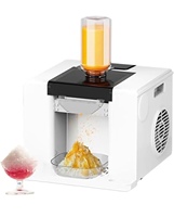 Machine à glace pilée Snowflake 280W, machine à neige pilée automatique, refroidissement par air, broyage efficace de la glace pour les fêtes, les bars et la maison