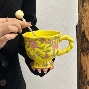 Hiện đại gốm <span class=keywords><strong>Mug</strong></span> gốm Cốc Cốc Hoa Cà Phê <span class=keywords><strong>Mug</strong></span> Tea Cup Set drinkware Quà Tặng nhà bếp yếu tố cần thiết <span class=keywords><strong>2025</strong></span> Sản phẩm mới - Product Image 6