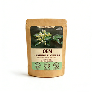 Thé au jasmin OEM - 100% naturel, fleurs séchées pures, sans caféine, qualité alimentaire certifiée, sachets de thé pour le thé/cuisine/artisanat - Product Image 1