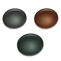 Verres de lunettes polarisés sur ordonnance pour myopie, protection UV, haute définition, indice de réfraction 1.67, en résine