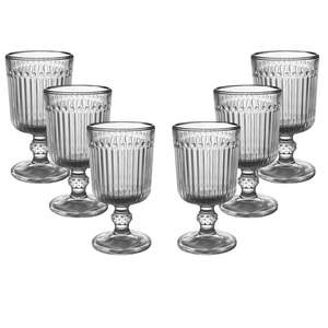 Set di 6 occhiali smeraldo eleganza 60ml per godersi il tuo Amaro bicchieri di vetro di alta qualità - Product Image 1