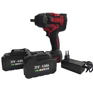 Juego de Llaves de Impacto Inalámbricas de 21 V, Pistola de Impacto Industrial de 1/2 Pulgada con Alto Torque de 700 Nm, Incluye 1 Batería y 1 Cargador - Product Image 1