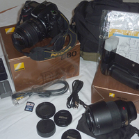 Appareil photo numérique DF en gros pour D80 (boîtier uniquement) – Appareil photo reflex numérique 10,2 MP – Importations d'appareils photo D80