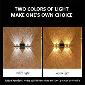 ไฟติดผนังพลังงานแสงอาทิตย์แบบใหม่ ดีไซน์แยกส่วน 8 LED โพลีซิลิคอน แสงสีขาวอบอุ่น กันน้ำระดับ IP65 สำหรับสวน - Product Image 2