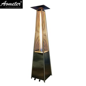 Chauffage extérieur au gaz GPL avec tube chauffant en quartz, en forme de pyramide quadrangulaire, tube en verre, vente chaude en Europe et en Amérique - Product Image 5