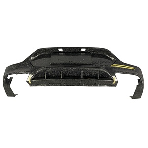Z-ART 2016-2022 GTS Carbon Fiber Rear <strong>Diffuser</strong> for Mercedes <strong>GLC</strong> Coupe Carbon Fiber Rear Chin for Benz C253 Coupe Tail Lip - Product Image 1