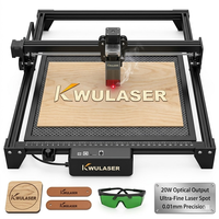 Machine de gravure laser UV à fibre industrielle pour marquage métal, bois, pierre, papier, bijoux, commande CNC, puissance 3W-20W, modèle de table