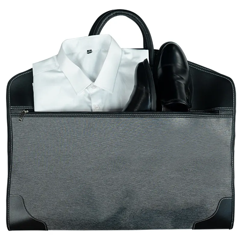 Pailox Handbagage Kledingtas Voor Mannen 2 In 1 Hangende Koffer Pak Zakenreis Converteerbare Reiskledingtas