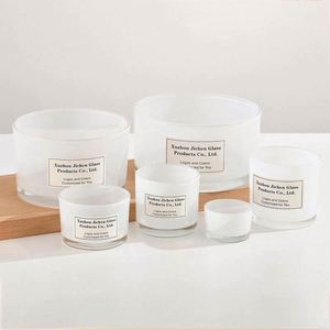 Bougie aromatique de 530 ml avec couvercle bicolore noir et blanc, ornement d'intérieur, support de bougie pour la photographie, décoration de la maison - Product Image 1