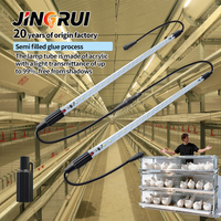 Tube lumineux LED T5 T8 intégré pour volailles, indice d'étanchéité IP67, idéal pour les bâtiments d'élevage de poulets de chair et de reproducteurs