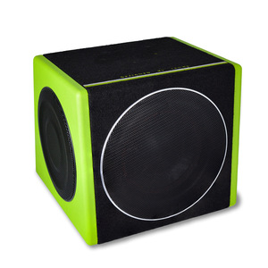 Subwoofer Activo de 10 Pulgadas, 880W, 12V, para Auto, con Control de CD, Montaje en Maletero, Caja de MDF, Cubierta de PVC, Alta Potencia - Product Image 1