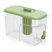 L Ménage En Plastique Eau Froide Bouilloire Dans Le Réfrigérateur Supports De Stockage Avec Robinet Grande Capacité Citron Fruit Théière
