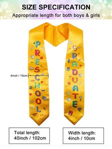 Estola de Graduación Preescolar, Estola de Graduación Infantil Impresa al por Mayor, Regalo de Graduación Preescolar - Product Image 2