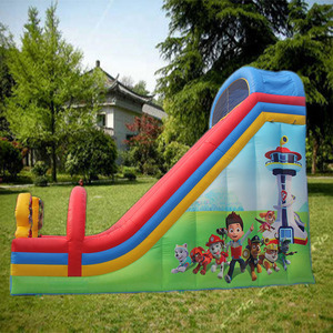 Woof đội của New trong nhà Inflatable Bouncer Combo PVC phim hoạt hình trẻ em nhảy lâu đài với Slide cho Trampoline công viên - Product Image 4