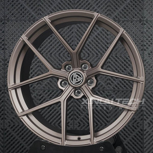 ล้อฟอร์จสั่งทำพิเศษ XINLAI ขนาด 19 20 21 นิ้ว 5x120 สำหรับ BMW สีบรัชด์แบล็คบรอนซ์ ล้ออัลลอยด์ประสิทธิภาพสูง ขอบลึกเว้า ล้อรถยนต์ - Product Image 3