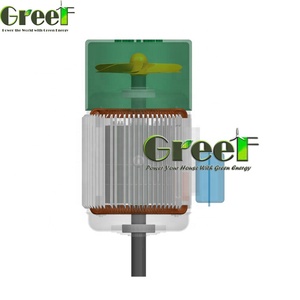 Generador Radial de 30 KW y 500 RPM de Bajo Mantenimiento para Sistemas de Accionamiento por Rueda Hidráulica - Product Image 5