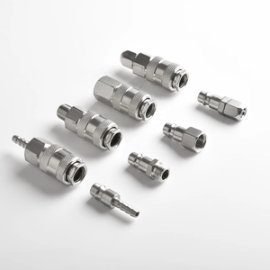 Nouveau coupleur pneumatique rapide de type UE PM20 SM20 en zinc avec filetage mâle G1/4 BSP pour compresseur d'air - Product Image 6