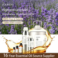 Huile Essentielle de Lavande Bio des Highlands 500ml 100% Pure pour Aromathérapie, Bougies, Diffuseurs, Soins de la Peau, Huile Unique, Vente en Gros, Personnalisable