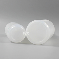 500ml HDPE chimique gicler bouteille nettoyage sécurité en plastique bouteille à presser pour le stockage de liquide avec longue buse courbée