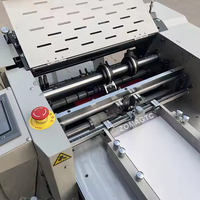 Machine automatique de numérotation, de rainurage et de perforation pour papier A4 et A3, machine de rainurage et de perforation pour feuilles de papier
