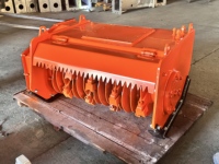 Broyeur forestier SLN personnalisable de qualité industrielle, accessoire de broyage du bois pour le développement des terrains sauvages et les projets de récupération après incendie
