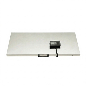 เครื่องชั่งดิจิตอลแบบตั้งพื้น <span class=keywords><strong>500</strong></span> กก. สแตนเลส หน้าจอ LCD ความแม่นยำ 0.1 กก. สำหรับสุนัข แมว คลินิกสัตวแพทย์ ร้านกรูมมิ่ง OEM - Product Image 4
