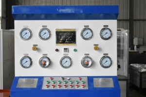 ODMT controllo manuale YFTT800 apparecchiatura di prova della pressione della valvola idraulica per la prova della valvola a saracinesca del coltello e della farfalla - Product Image 5