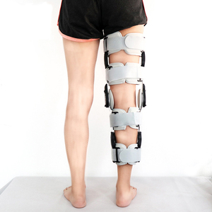 HKJD Genouillère <span class=keywords><strong>Articulée</strong></span> Réglable Soutien Orthopédique Genou <span class=keywords><strong>Ligament</strong></span> Rom Articulé Genouillère Antidémarrage - Product Image 5