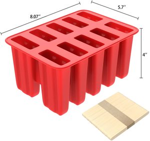 <span class=keywords><strong>Moldes</strong></span> <span class=keywords><strong>de</strong></span> silicona portátiles para helados y paletas, reutilizables, flexibles, <span class=keywords><strong>de</strong></span> grado alimenticio, sin BPA, ecológicos, con palitos, los más vendidos. - Product Image 1