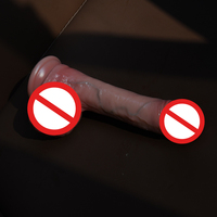 Fernbedienungsfähiger Stoßvibrator aus Flüssigsilikon, Weich, Wasserdicht, Beheizbar, Realistischer Großer Dildo für Frauen & Männer, Vibrator, Masturbator