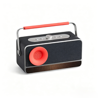 Sistema de Audio Karaoke Portátil con Altavoces 5.1, Micrófono Inalámbrico, Luces RGB Ambientales, Material Metálico y Plástico, 2000W, para Familias